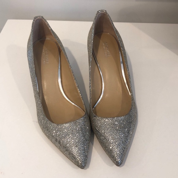 Michael Michael Kors Glitter Kitten Heels - Picture 1 of 7
